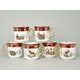 Mug Gustav 0,31 l, Hunting ruby + gold, 6 pcs., Carlsbad porcelain