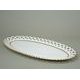 Dish oval 42 x 22 cm, Byzant 404b - white, Rose China Chodov