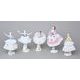 Tanečnice s krajkou, 12 x 9 x 15 cm, Porcelánové figurky Aelteste Volkstedter