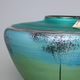 Studio Miracle: Váza Prales (nízká), 16 cm, ruční dekorace Vlasta Voborníková