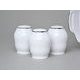 Cruet set 6 pcs., Thun 1794 Carlsbad porcelain, Bernadotte Frost, Platinum line