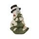 Snowman figurine Let it Snow 13 / 8.5 / 12cm, stoneware, Goebel