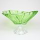 Crystal Bowl Plantica Green, 19,5 cm, Aurum Crystal