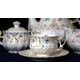 Tea set for 6 persons Elizabeth, Thun Studio, Luxury Porcelain