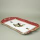 Platter / tray Aida 45 x 25 cm with handles, hunting - ruby, Carlsbad