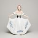 Girl Rococo, 17 x 11 x 19,5 cm, Isis, Porcelain Figures Duchcov