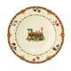 Plate deep 23 cm, Marie-Luise 65007 Christmas nostalgia, Seltmann porcelain