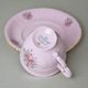 Cup 140 ml and saucer coffee, decor 13, Leander, rose china