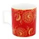 Mug shape Berlin "The Original" 250 ml red-gold, Meissen porcelain