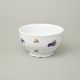Miska na rýži 13 cm, Thun 1794, karlovarský porcelán, karlovarský porcelán, BERNADOTTE švestky a květy