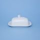 Butter dish for 0,125 kg butter, white rokoko, Český porcelán a.s.