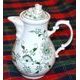 Konvice kávová s víčkem 600 ml, zelený cibulák, Český porcelán a.s.
