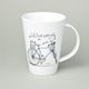 Mug Monza 0,33 l, men's bicycle, Český porcelán a.s.