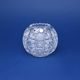Váza koule 13 cm, brus Maia, Bohemia Crystal