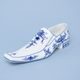 Men's porcelain shoe 27 cm, Blue Onion, Leander