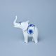Elephant I. 12 cm, Original Blue Onion Pattern