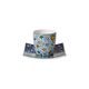 Cup and saucer James Rizzi - Fibe Peace a Chance, 100 ml / 10,5 cm, Fine Bone China, Goebel