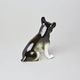 Buldok 13 x 7,5 x 12 cm, Luxor, Porcelánové figurky Duchcov, 2.j.