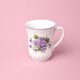 Hrnek Derby 250 ml, fialky, Český porcelán a.s.