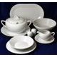 Dining set for 6 pers., Lea white, Thun 1794 Carlsbad porcelain