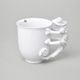 Mug ZOO Chameleon 400 ml, 12 cm, Goldfinger porcelain