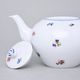 Tea pot 0,95 l, Hazenka with blue line, Český porcelán a.s.