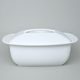 Baking bowl with lid MAX, Lea white, Thun 1794, Carlsbad Porcelain