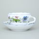 Cup and saucer D 0,40 l, COLOURED ONION PATTERN