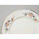 Plate dessert 19 cm, Thun 1794, karlovarský porcelán, BERNADOTTE ivory + flowers + golden line