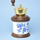 Coffee mill, Original Blue Onion Pattern