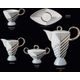 Mocca set for 6 persons Excalibur, Thun Studio, Luxury Porcelain