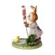 Rabbit figurine with a pond 10 / 10.5 / 13cm, stoneware, Goebel