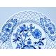 Plate embossed 18 cm, Original Blue Onion Pattern