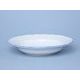 Plate deep 21 cm, Cesky porcelan a.s., blue line