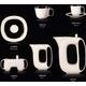 Tea set for 6 persons Keiko, Thun Studio, Luxury Porcelain