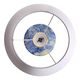 Table lampe V. van Gogh - Starry Night (white), 40 / 40 / 47,5 cm, Porcelain, V. van Gogh, Goebel