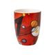 Mug Heavy Red 400ml, Fine Bone China, W. Kandinsky, Goebel