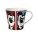 Cup Colourful mouse 350ml, Fine Bone China, J. Häfner, Goebel