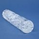 Crystal Hand Cut Vase - Narrow Cylinder, Pinwheel, 230 mm, Crystal BOHEMIA