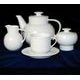 Tea set for 6 pers., Thun 1794 Carlsbad porcelain, Catrin white