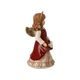 Anděl míru v červené, 8,5 / 7,5 / 14,5 cm, kamenina, Goebel