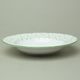 Plate deep 23 cm, Thun 1794, karlovarský porcelán, Natálie green flowers