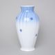 Vase 29,5 cm, Thun 1794 Carlsbad porcelain, BLUE CHERRY