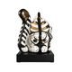 Figurine Romero Britto - Golden Cat, 25 / 21 / 31 cm, Porcelain, Goebel