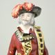 Three Musketeer - Athos 20 cm, Porcelain Figures Unterweissbacher