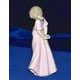 Girl in pink, 20,5 cm, NAO porcelain figures
