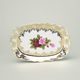Small tray 21,5 x 14,5 cm, Cecily, QUEENs Crown porcelain