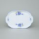 Platter small 23 cm, Thun 1794 Carlsbad porcelain, BERNADOTTE Forget-me-not-flower