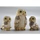 De Rosa - Malá zimní sova, keramická figurka, DeRosa Montevideo