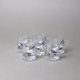 Set of 6 liqueur glass 25 ml with handle, Goose, Polish glass